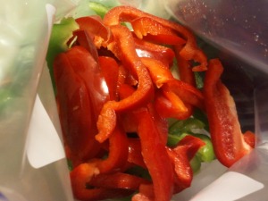 Sliced Peppers
