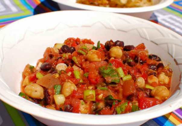 Zesty Mexican Style Bean Salad
